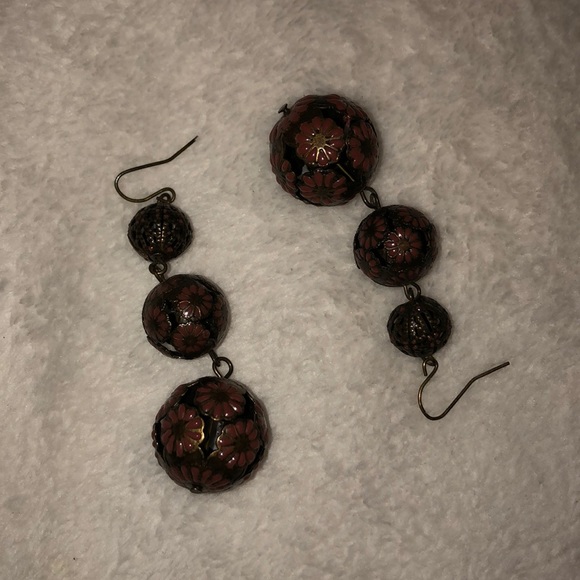 ❣️Intricate&Unique dangle earrings! Lightweight - Picture 5 of 8